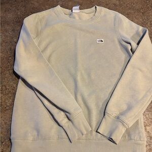 The North Face Men's Light Gray Crewneck Sweater